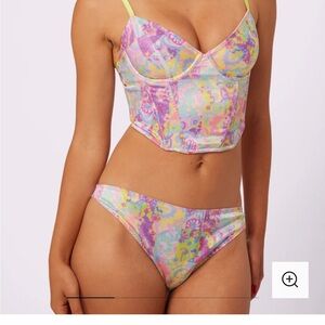 Colorful Women's Bustier